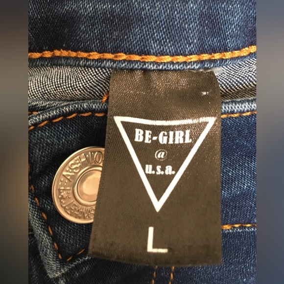 Long dark denim skirt - Picture 5 of 5